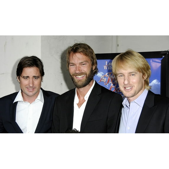 Luke Wilson Andrew Wilson Owen Wilson At Arrivals For The Wendell Baker Story Premiere Writers Guild Theater New