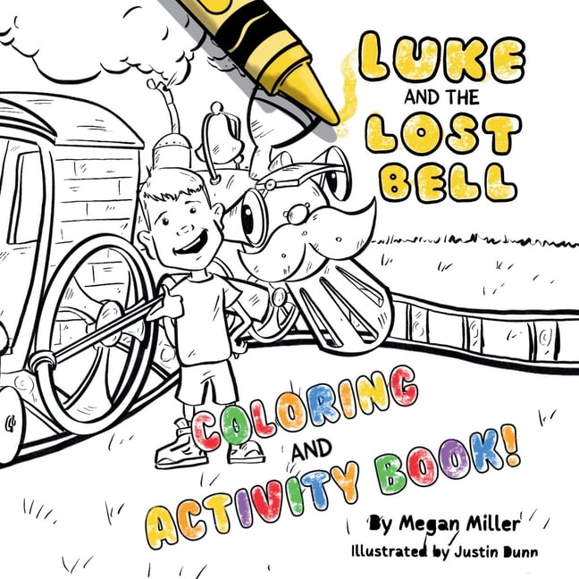 Luke and the Lost Bell Coloring and Activity Book, (Paperback)