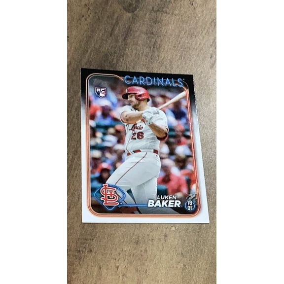 Luken Baker MLB St. Louis Cardinals 2024 Topps 207 RC trading card