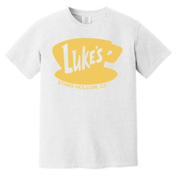 Lukes Diner Stars Hollow Coffee Shop TV Show Fan Graphic Comfort Color T-Shirt