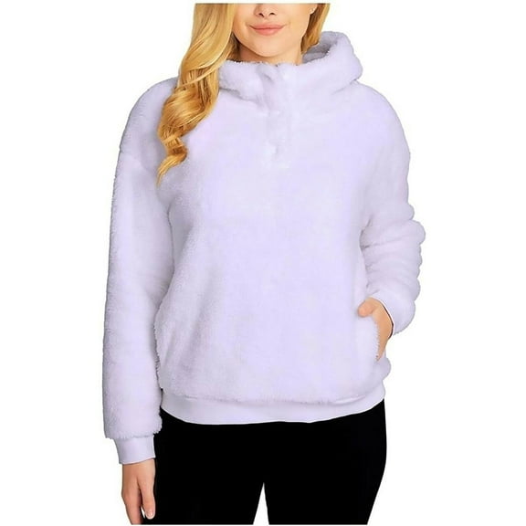 Lukka Lux Ladies' Fleece Lined Hoodie, PURPLE, S New with box/tags