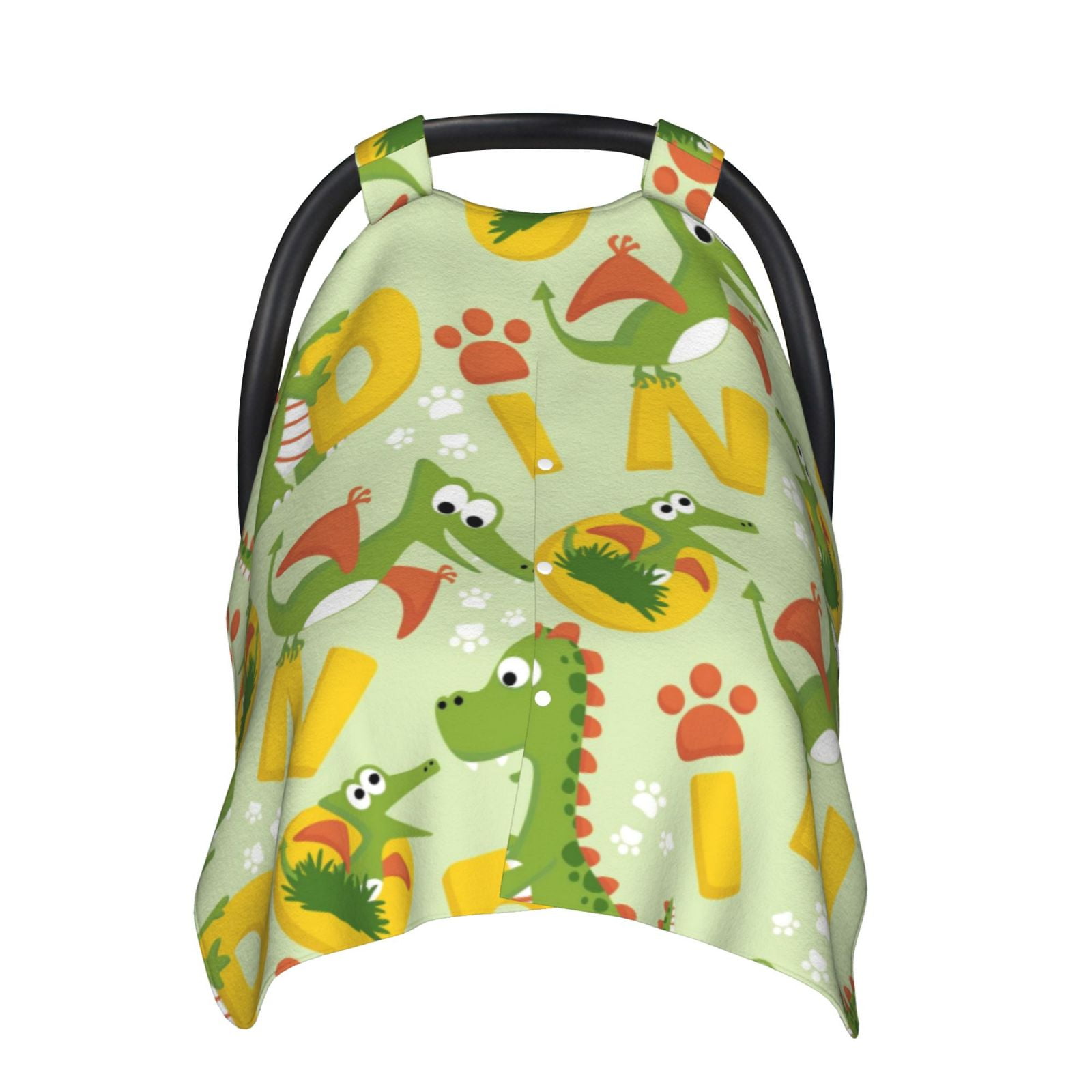 Lukts Cartoon Dinosaurs Car Seat Covers For Babies,Baby Car Seat Canopy
