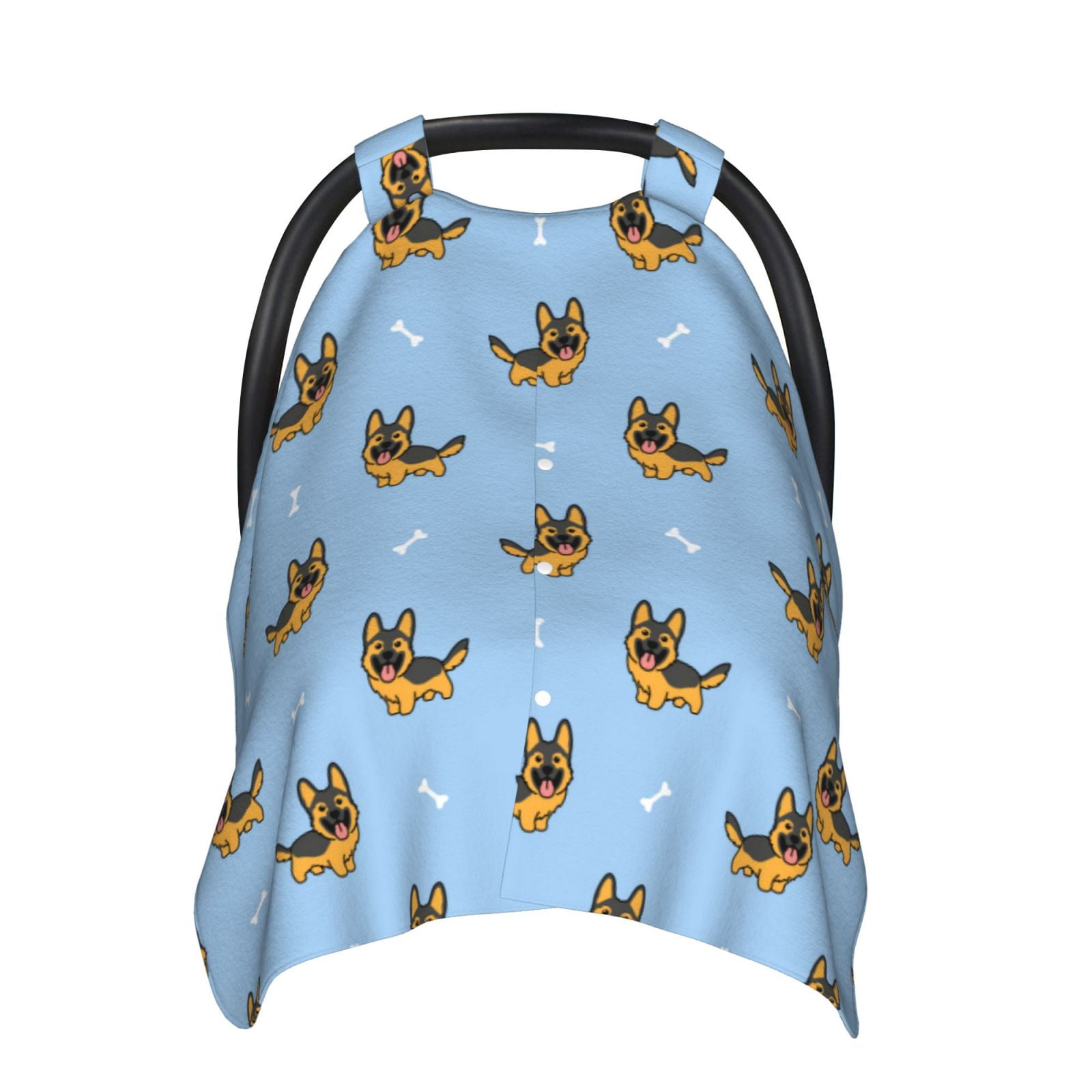 Personalized Baby Car Seat Canopy With Name – Minky Nursing Cover, Stroller Cover, Infant Canopy In Beautiful Butterfly Print
