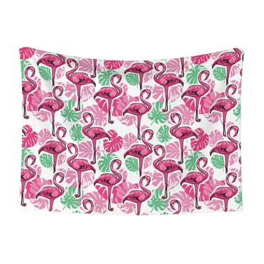 Lukts Flamingo Print Dog Blanket/Bed Cover for Dogs and Cats,Couch Cover,Pet Supplies,Puppy Essentials-Small