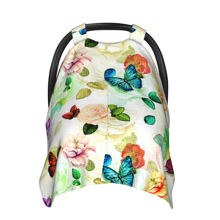 Floral infant car seat covers outlet