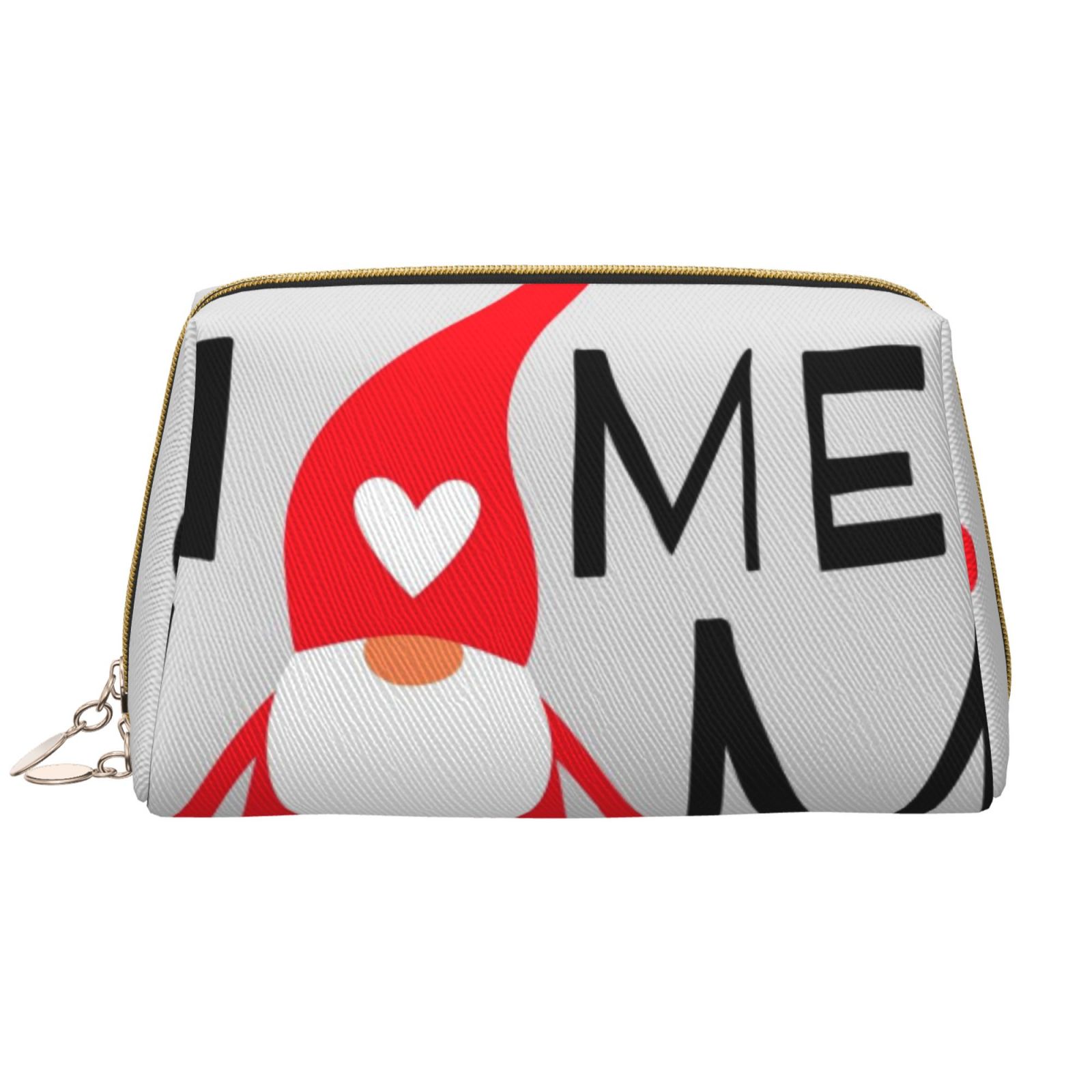 Lukts Gnome Home With A Cute Gnome For Travel Makeup Bag 8 3x5 3in With lukts-gnome-home-with-a-cute-gnome-for-travel-makeup-bag-8-3x5-3in-with