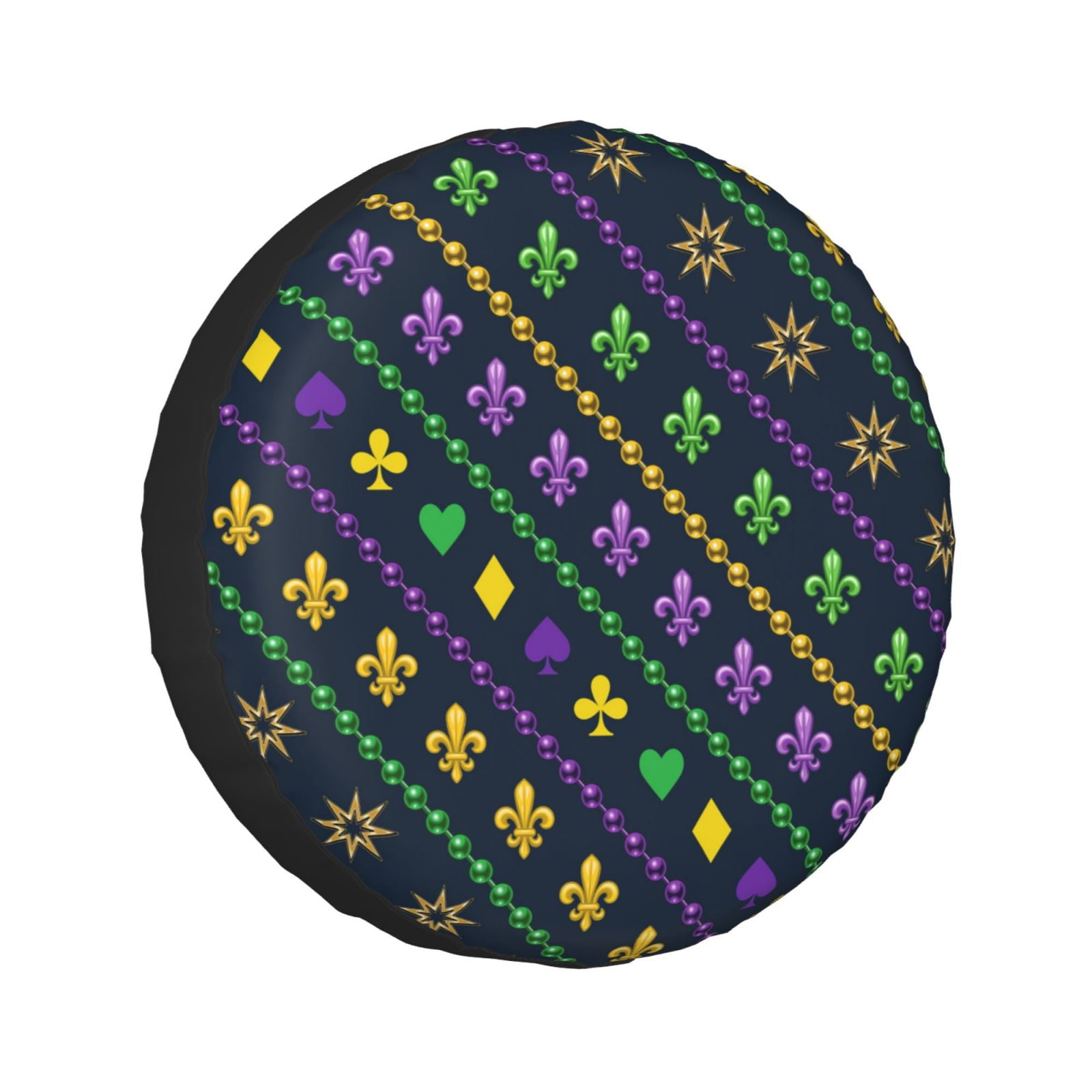 mardi gras beads snow tires