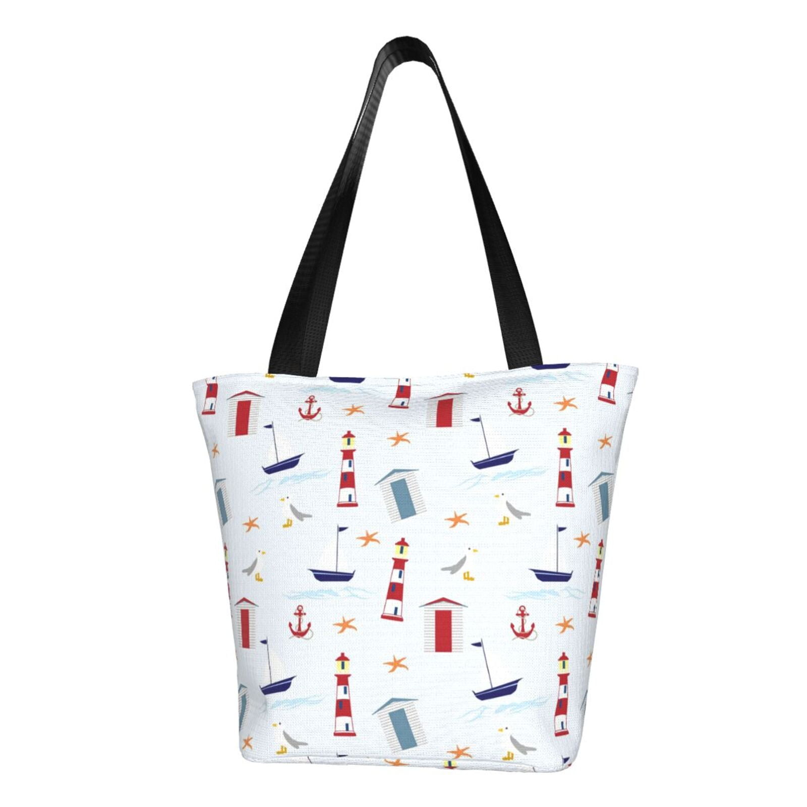 Lighthouse white Duffle outlet bag