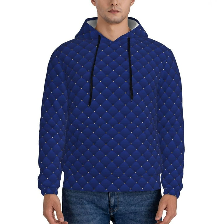 Lukts Navy Blue Pattern Pullover Hoodie Men s Athletic Hoodies Sweatshirt for Men 3X Large Walmart