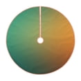 thumbnail image 1 of Lukts Orange To Teal Gradient Print Color Life Christmas Tree Skirt, Winter Holiday Tree Mat Decoration ,Can be Used as A Shawl-48", 1 of 6