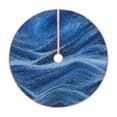 thumbnail image 1 of Lukts Sparkling With Blue Print Color Life Christmas Tree Skirt, Winter Holiday Tree Mat Decoration ,Can be Used as A Shawl-36", 1 of 6