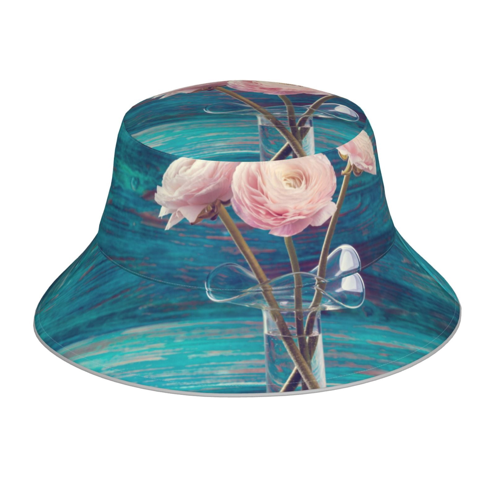 Unisex Fisherman Cap Unisex Print Double Side Wear Sun Hat I 691659