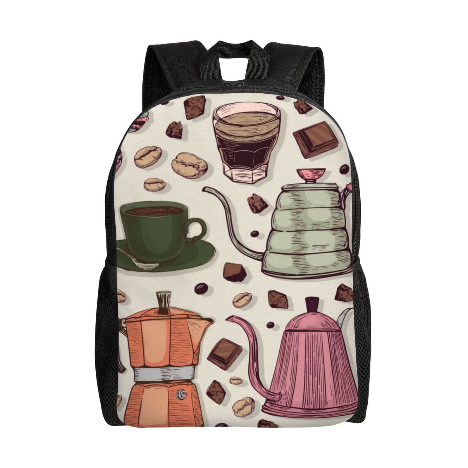 Lukts Vintage Coffee Backpack for Travel, Sports, Beach, Work, Casual ...