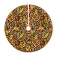 thumbnail image 1 of Lukts Vintage Sunflower and Corn Autumn Print Color Life Christmas Tree Skirt, Winter Holiday Tree Mat Decoration ,Can be Used as A Shawl-36", 1 of 6