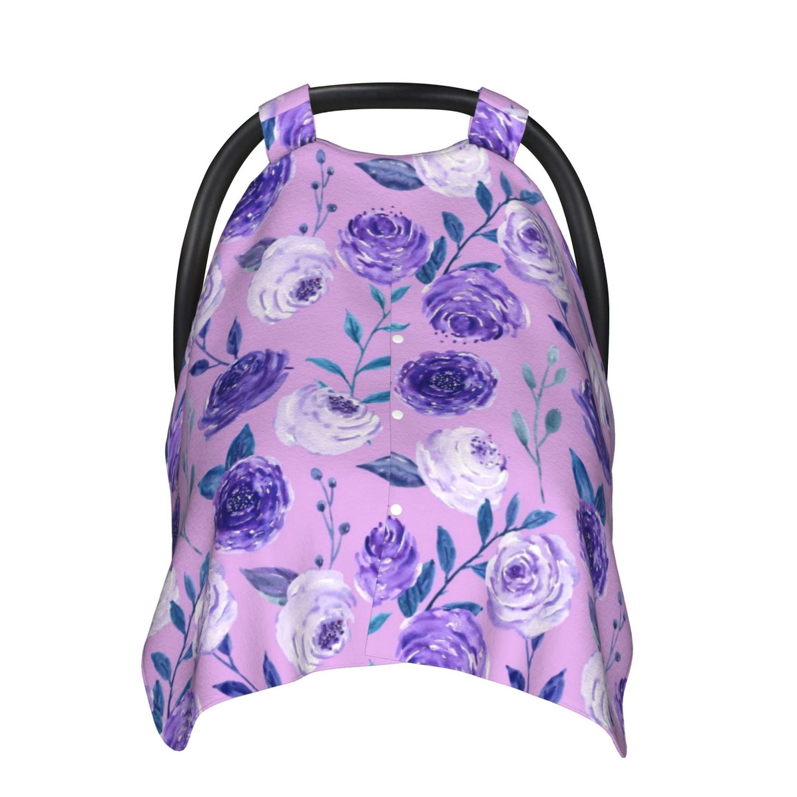 Lukts Violet Car Seat Covers For Babies,Baby Car Seat Canopy Carrier