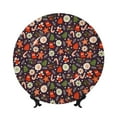 thumbnail image 1 of Lukts Winter Holiday Christmas for Bone China Decorative Plates, Ceramic Plates, Dinner Plates with Display Stand, Artistic Ceramic Decorations Suitable for Home and Office-10in, 1 of 6