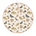 thumbnail image 1 of Lukts nuts leaf Butterfly Print Color Life Christmas Tree Skirt, Winter Holiday Tree Mat Decoration ,Can be Used as A Shawl-48", 1 of 6