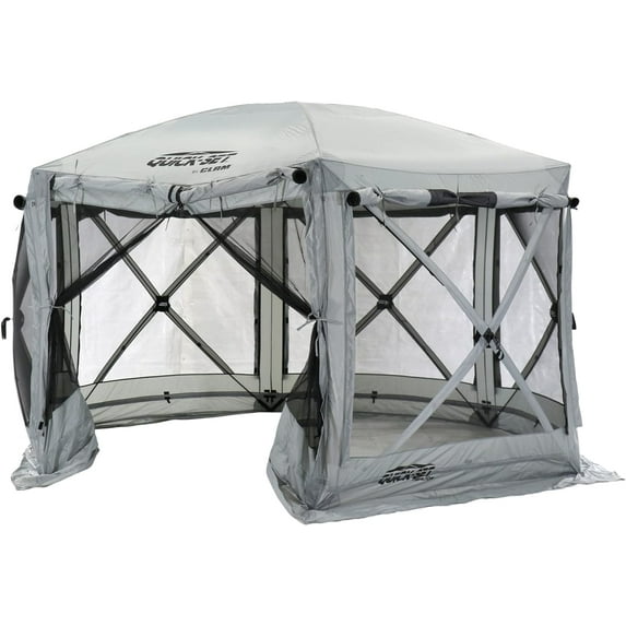 Luku 12x12 Foot Portable Pop-Up Gazebo - Quick Setup Outdoor Canopy Shelter