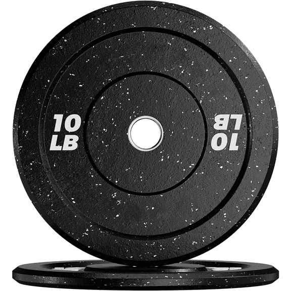 Luku 160 LB Bumper Plates, Rubber Weight Plates Strength Training Press Squats Powerlifting Home Gym