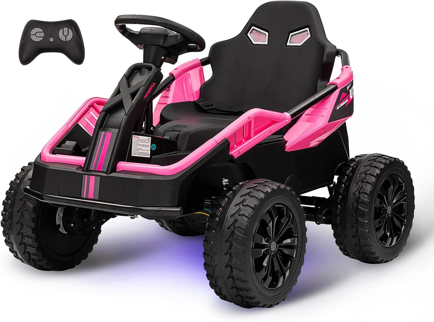 Walmart Ride Luku 24V 4x4 Ride On Toy for Big Kids, 4x85W 6MPH Ride On UTV Car w ...