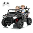 thumbnail image 1 of Luku 24V Ride On Toys for Big Kids, 2 Seater Electric UTV Car with Remote Control, 4-Wheeler Suspension, Soft Start, 3 Speeds, Led Lights, Bluetooth, Ride on Truck Kids 2-8 Years, 1 of 7