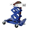 thumbnail image 1 of Luku 450 Lbs Capacity Low Profile Transmission Jack with Safety Straps, 7-23 Inch Lift Range, Heavy Duty Auto Repair Lifting Jack with 4 Wheels for for Smaller Vehicles, 1 of 7