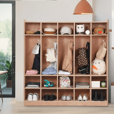 Luku Cubby Storage Organizer Cubes, Daycare Shelves