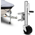 thumbnail image 1 of Luku Heavy Duty Bolt-On Trailer Tongue Jack, 1500lbs, Dual Wheels, 1 of 7