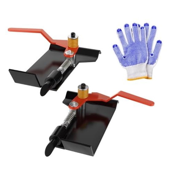 Luku Heavy Duty Quick Tach Conversion Plate - Easy Install Adapter for Skid Steer Loaders