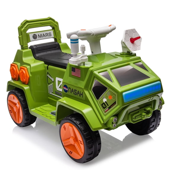 Luku Kids Ride-On Toy Electric Car, W/Flash Lights, Music, Easy Control for Indoor/Outdoor Use