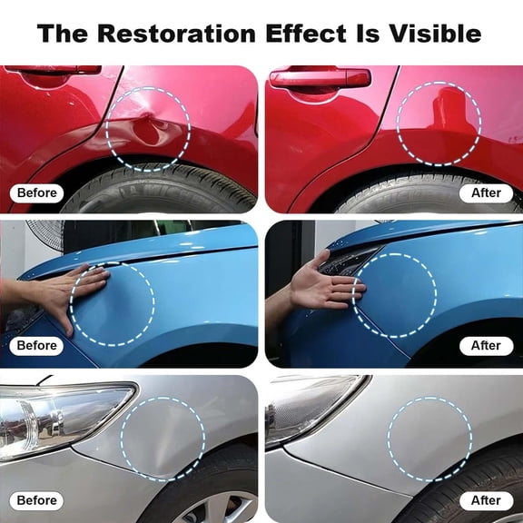 Luku Paintless Dent Removal Kit, Car Dent Puller Tools for Auto Hail Damage, Door Ding & Body Repair