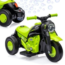 Luku Patikuin 6V Kids Bubble Motorcycle, 3-Wheel Ride-On Motorbike with LED Headlights, Music, Forward/Reverse, Bubble Maker, Pedal, 1 Hour Play, for Boys & Girls Ages 3-8, 67 lbs Capacity