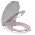 thumbnail image 1 of Luku Toilet Seat with Toddler Seat Built in, Potty Training Toilet Seat Round Fits Both Adult and Child, 1 of 7