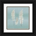 thumbnail image 1 of Lula Bijoux And Company 20x20 Black Ornate Wood Framed with Double Matting Museum Art Print Titled - Spring Eden Fern, 1 of 4