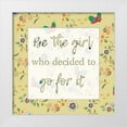 thumbnail image 1 of Lula Bijoux and Company 12x12 White Modern Wood Framed Museum Art Print Titled - Go For It 1, 1 of 4