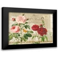 thumbnail image 1 of Lula Bijoux and Company 14x12 Black Modern Framed Museum Art Print Titled - Garden Botanical Taupe, 1 of 5