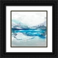 thumbnail image 1 of Lula Bijoux and Company 15x15 Black Ornate Wood Framed with Double Matting Museum Art Print Titled - Coastal 1, 1 of 4