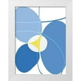 thumbnail image 1 of Lula Bijoux and Company 15x18 White Modern Wood Framed Museum Art Print Titled - Abstract Greek Odyssey 4, 1 of 4