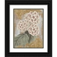 thumbnail image 1 of Lula Bijoux and Company 19x24 Black Ornate Wood Framed with Double Matting Museum Art Print Titled - Goldern Flower, 1 of 4