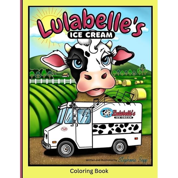 Lulabelle's Ice Cream: Coloring and Activity Book, (Paperback)