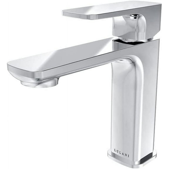Lulani Corsica 1-Handle Single Hole Bathroom Faucet with Drain Assembly - Chrome