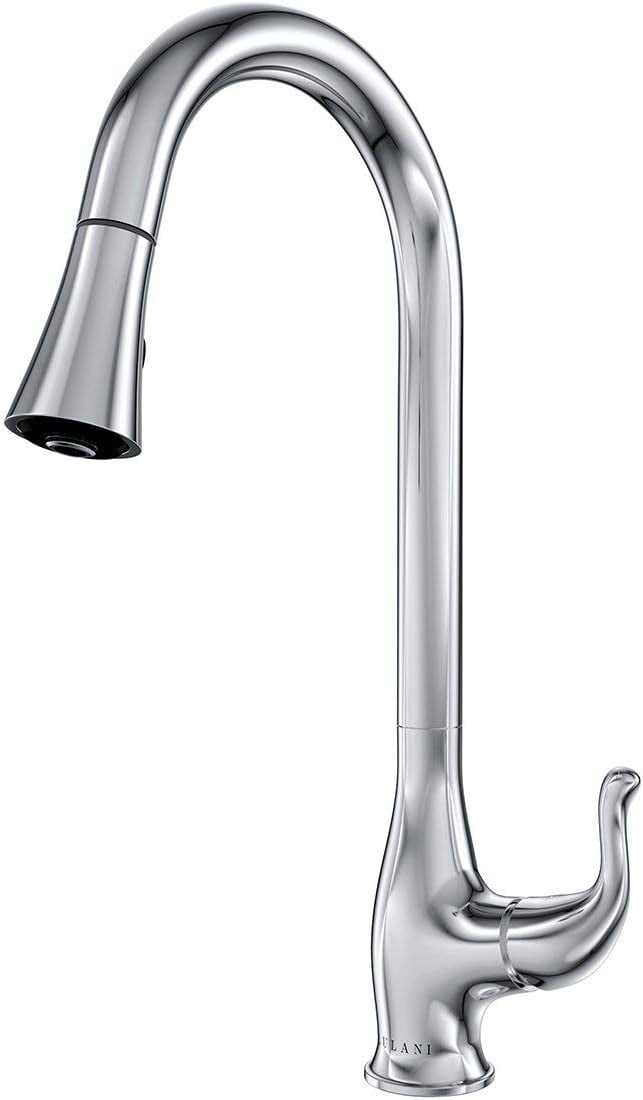 Kapalua Chrome Single Handle Pull-Down Kitchen Faucet