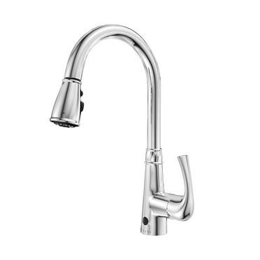 Lulani Moorea Dual Sensor 1-Handle Pull-Down Kitchen Faucet - Chrome