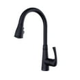 thumbnail image 1 of Lulani Moorea Dual Sensor 1-Handle Pull-Down Kitchen Faucet - Matte Black, 1 of 9