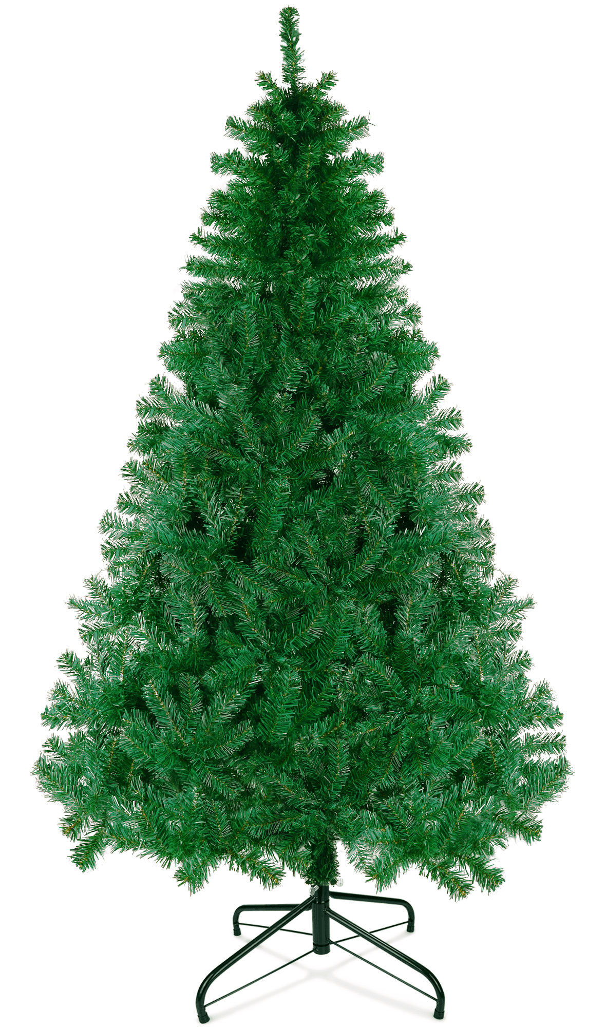 GIKPAL 6FT Artificial Christmas Tree W/ 800 Tips, Holiday Xmas Tree for Indoor Outdoor Decor, Fir Christmas Tree with Metal Base - Green