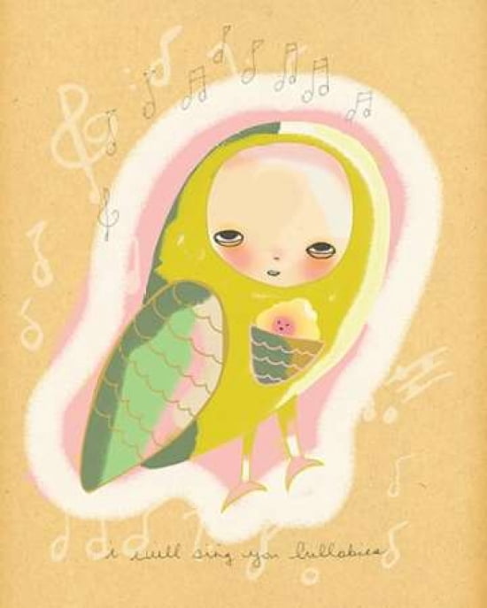 Lullabies Canvas Art - Lisa Barbero (24 x 30)