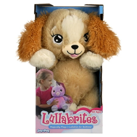 Lullabrites Plush Animals - Brown Dog
