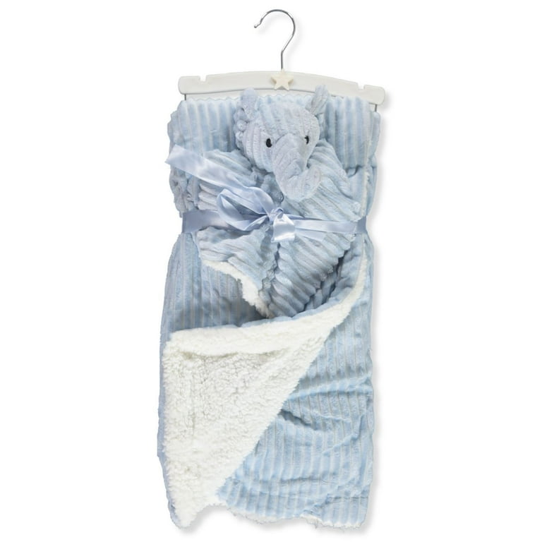 Lullaby Kids Baby 2 Piece Plush Blanket Security Blanket Set multi one size