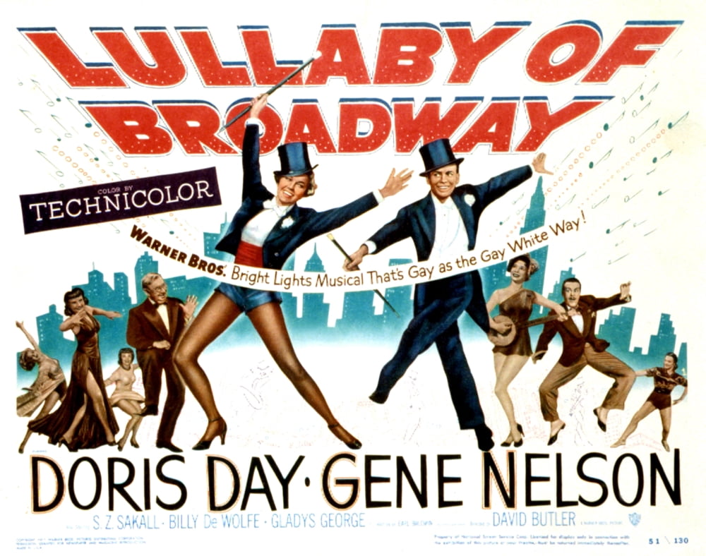 Lullaby Of Broadway SZ Canvas Art - (28 x 22)