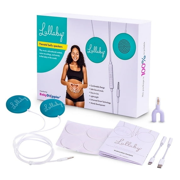 Lullaby™ Prenatal Belly Speakers for Baby Bonding by BabyDoppler